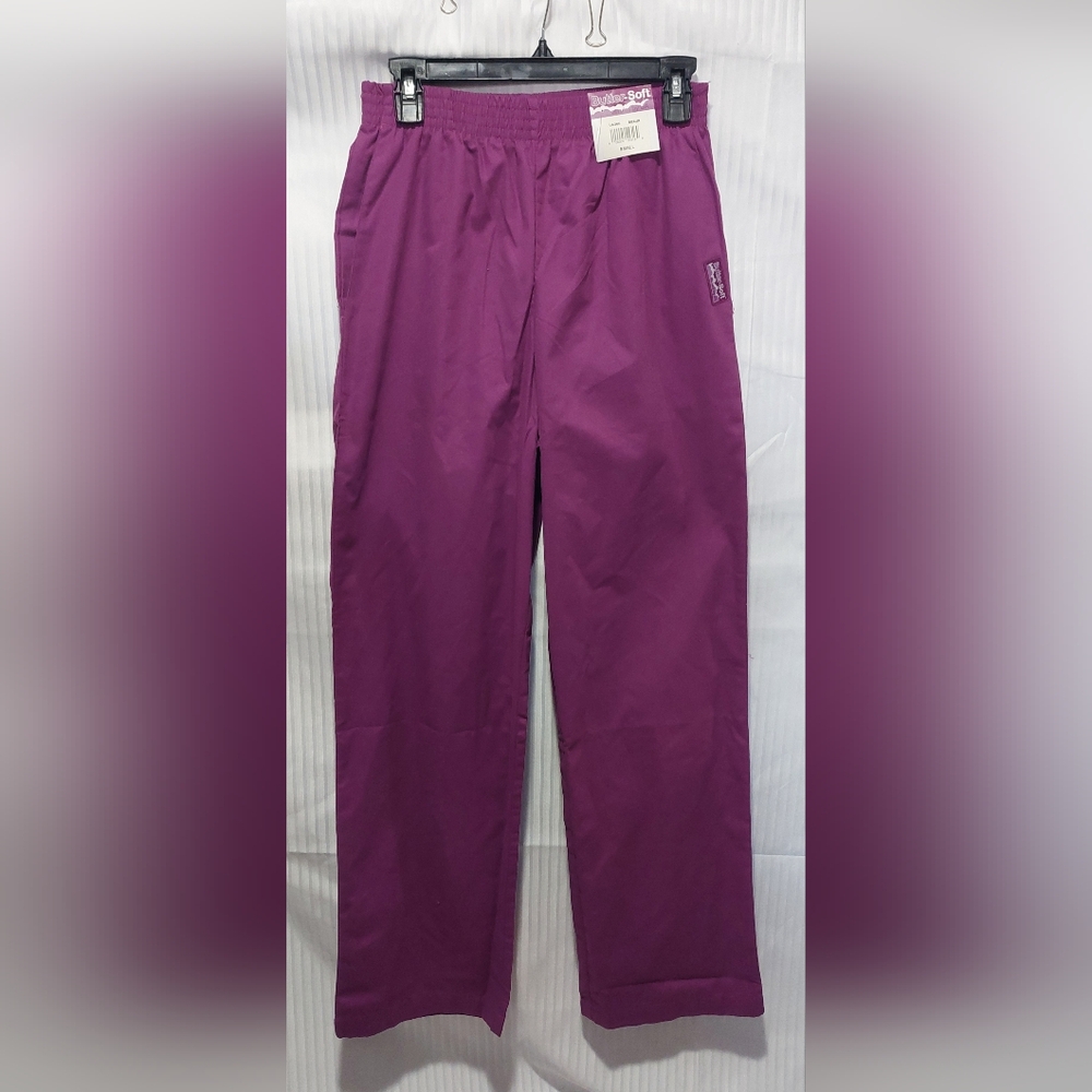 NWT Women's Small Butter Soft Scrubs By Under Armour Purple Scrub Pants